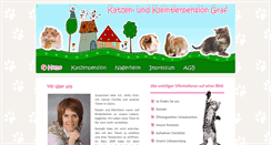 Desktop Screenshot of kleintierpension-graf.de